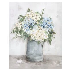 Honeybloom Floral Canvas Wall Art, 16x20