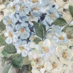 Honeybloom Floral Canvas Wall Art, 16x20 -Luxeframe Shop honeybloom floral canvas wall art 16x20 4