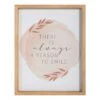 Honeybloom Framed There Is Always A Reason To Smile Wall Art, 11x14 -Luxeframe Shop honeybloom framed there is always a reason to smile wall art 11x14 1