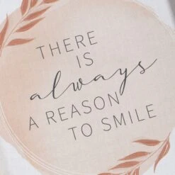 Honeybloom Framed There Is Always A Reason To Smile Wall Art, 11x14 -Luxeframe Shop honeybloom framed there is always a reason to smile wall art 11x14 6