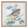 Honeybloom Glass Framed Bird Print Wall Art, 16" -Luxeframe Shop honeybloom glass framed bird print wall art 16