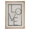 Honeybloom Love Wooden Wall Sign, 20x28 -Luxeframe Shop honeybloom love wooden wall sign 20x28 1