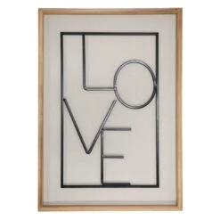 Honeybloom Love Wooden Wall Sign, 20x28