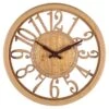 Honeybloom Round Wall Clock, 24" -Luxeframe Shop honeybloom round wall clock 24