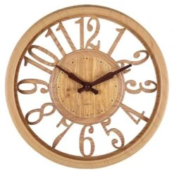 Honeybloom Round Wall Clock, 24"