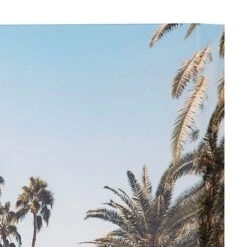 Hotel Palm Trees Canvas Wall Art, 20x16 -Luxeframe Shop hotel palm trees canvas wall art 20x16 7