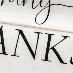 In Everything Give Thanks Wall Sign, 20x8 -Luxeframe Shop in everything give thanks wall sign 20x8 4