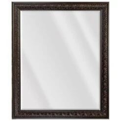 Isaac Bronze Framed Wall Mirror, 16x20