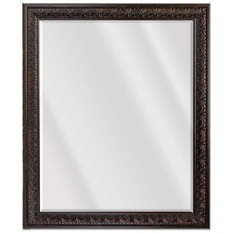 Isaac Bronze Framed Wall Mirror, 16x20 1 Isaac Bronze Framed Wall Mirror, 16x20