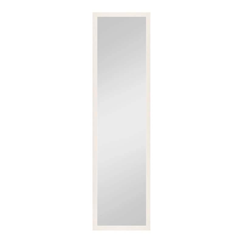 Ivory Basic Leaner Mirror, 14x50 1 Ivory Basic Leaner Mirror, 14x50