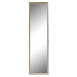 Ivory Ornate Leaner Mirror, 14x50
