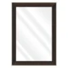 Jade Espresso & Silver Wall Mirror, 31x43 -Luxeframe Shop jade espresso silver wall mirror 31x43 1