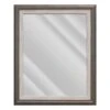 Janice Sable & Grey Framed Wall Mirror, 29x35 2 Janice Sable & Grey Framed Wall Mirror, 29x35 -Luxeframe Shop janice sable grey framed wall mirror 29x35 1