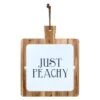 Just Peachy Wooden Wall Decor, 16x19.5