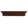Kate Brown Wooden Crown Ledge, 12"