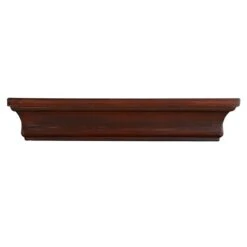 Kate Brown Wooden Crown Ledge, 12"