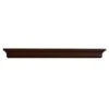Kate Brown Wooden Crown Ledge, 24" -Luxeframe Shop kate brown wooden crown ledge 24
