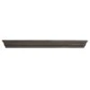 Kate Dark Grey Wooden Crown Wall Ledge, 24"