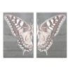 Laila Ali Butterfly 2-Piece Set Canvas Wall Art, 30x45 -Luxeframe Shop laila ali butterfly 2 piece set canvas wall art 30x45 1