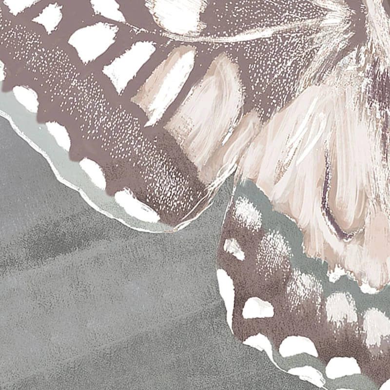 Laila Ali Butterfly 2-Piece Set Canvas Wall Art, 30x45 4 Laila Ali Butterfly 2-Piece Set Canvas Wall Art, 30x45 - Image 4