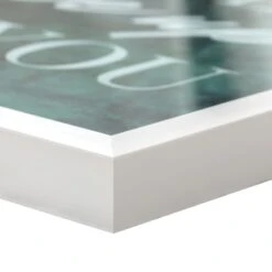 Laila Ali Framed Never Give Up On You Canvas Wall Art, 16" -Luxeframe Shop laila ali framed never give up on you canvas wall art 16 4