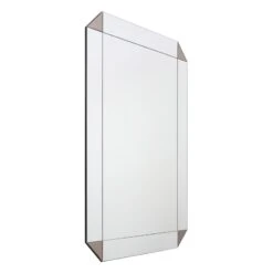 Laila Ali Frameless Silver Wall Mirror, 24x36 -Luxeframe Shop laila ali frameless silver wall mirror 24x36 2