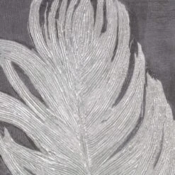 Laila Ali Grey Feather Canvas Wall Art, 16x20 -Luxeframe Shop laila ali grey feather canvas wall art 16x20 4