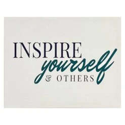Laila Ali Inspire Yourself & Others Canvas, 14x11