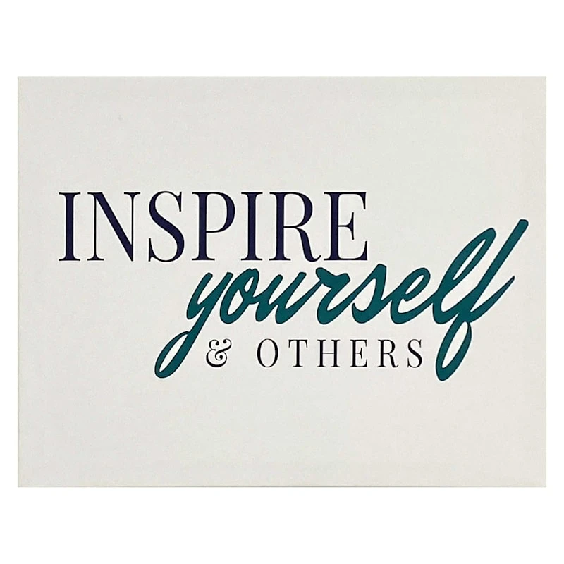 Laila Ali Inspire Yourself & Others Canvas, 14x11 1 Laila Ali Inspire Yourself & Others Canvas, 14x11