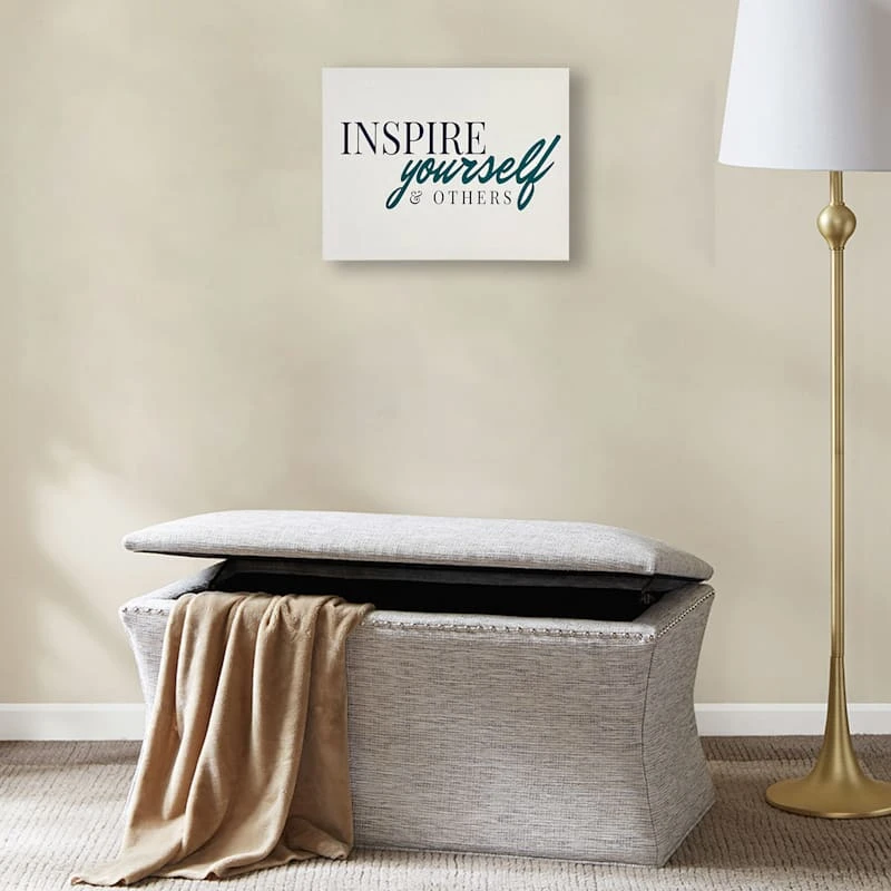 Laila Ali Inspire Yourself & Others Canvas, 14x11 2 Laila Ali Inspire Yourself & Others Canvas, 14x11 - Image 2