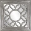 Lattice Engraved Wood-Look Framed Gallery Wall Mirror, 32.5" 2 Lattice Engraved Wood-Look Framed Gallery Wall Mirror, 32.5" -Luxeframe Shop lattice engraved wood look framed gallery wall mirror 32.5