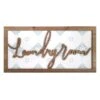Laundry Room Framed Wall Art, 24x12 -Luxeframe Shop laundry room framed wall art 24x12 1