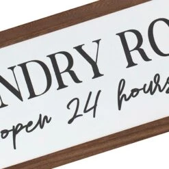 Laundry Room Wall Sign, 30x9 -Luxeframe Shop laundry room wall sign 30x9 6