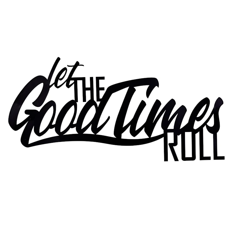 Let The Good Times Roll Wall Art, 20x10 1 Let The Good Times Roll Wall Art, 20x10