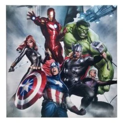 Marvel Avengers Canvas Wall Art, 16"