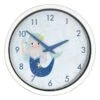 Mermaid Wall Clock, 12" -Luxeframe Shop mermaid wall clock 12