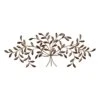 Metal Botanical Branch Wall Decor, 42x16 -Luxeframe Shop metal botanical branch wall decor 42x16 1