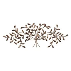 Metal Botanical Branch Wall Decor, 42x16