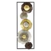 Metal Flower Wall Art, 13x35 -Luxeframe Shop metal flower wall art 13x35 1