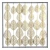 Metal Framed Gold Leave Wall Art, 32" -Luxeframe Shop metal framed gold leave wall art 32