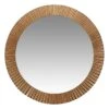 Metallic Framed Round Wall Mirror, 28" -Luxeframe Shop metallic framed round wall mirror 28