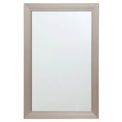 Multi Striped Gold Wall Mirror, 24x36