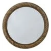 Natural Rattan Framed Round Wall Mirror, 30" -Luxeframe Shop natural rattan framed round wall mirror 30