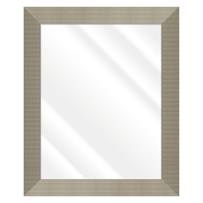 Nessa Champagne Wall Mirror, 29x35 1 Nessa Champagne Wall Mirror, 29x35