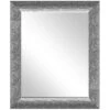 Nubia Silver Wall Mirror, 29x35 -Luxeframe Shop nubia silver wall mirror 29x35 1