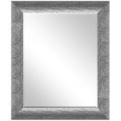 Nubia Silver Wall Mirror, 29x35
