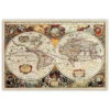 Old World Map Canvas Wall Art, 24x36 -Luxeframe Shop old world map canvas wall art 24x36 1