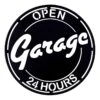 Open Garage Wall Art, 16" -Luxeframe Shop open garage wall art 16