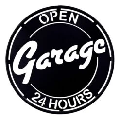 Open Garage Wall Art, 16"