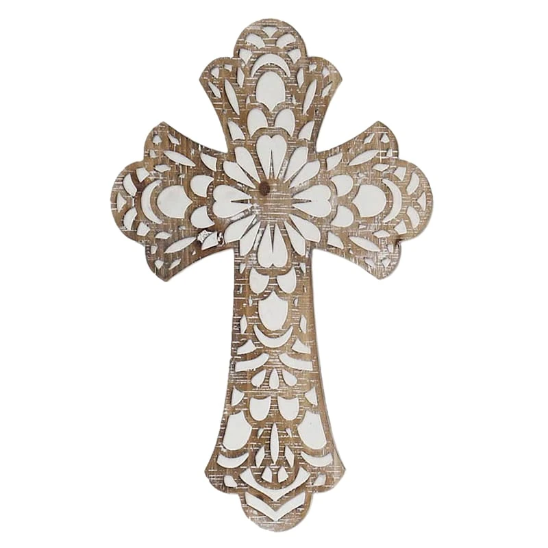 Ornament Wall Cross, 11x15 1 Ornament Wall Cross, 11x15